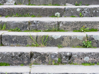 Detail of stairs in Suomenlinna, Helsinki