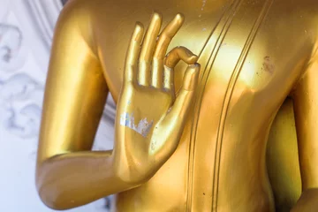 Photo sur Plexiglas Bouddha Mains du bouddha de Load