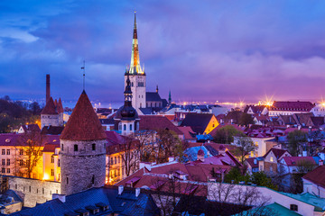Tallinn Medieval Old Town, Estonia