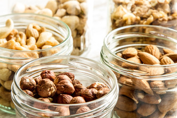 Selection of dried fruits