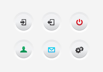 Website & App UI Buttons