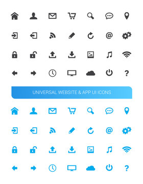 Website & App UI Icons