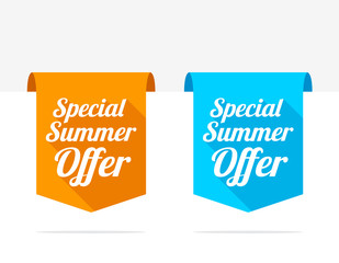 Special Summer Offer Badges