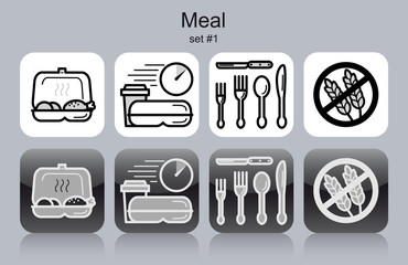 Meal icons