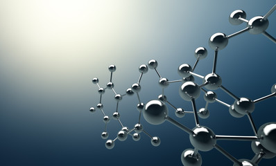 Molecule Atom - obrazy, fototapety, plakaty