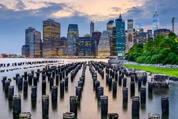 Fotobehang New York Lower Manhattan Skyline  © SeanPavonePhoto