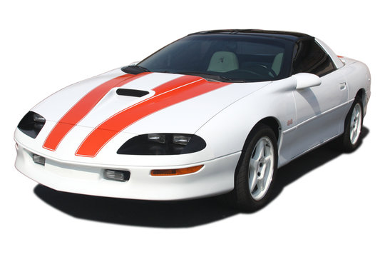 White Sports Car