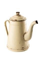 Vintage teapot made form metal