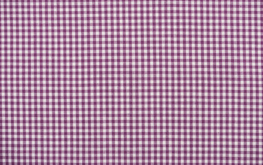 Stoff violett Karo Muster