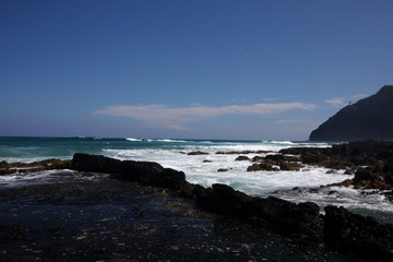 coastline Oahu, Hawaii, USA
