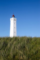 Blavand lighthouse in Denmark