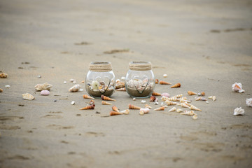 Jars on a Beach
