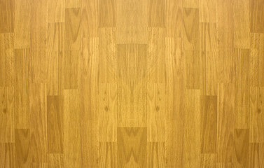 Hardwood maple basketball court floor viewed from above 