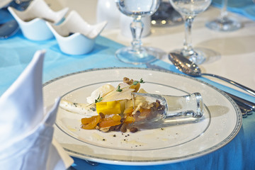 Cheese variety on the table