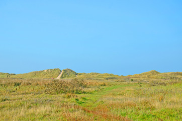 Landschaft der Nordseeinsel R&oslash;m&oslash; in D&auml;nemark