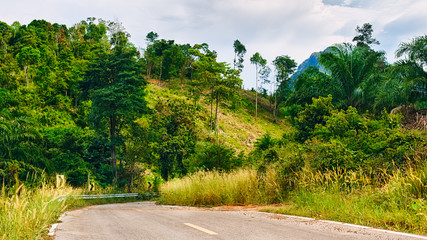 Fototapeta na wymiar Highway in Thailand