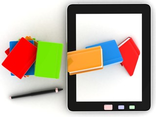 books , Tablet computer