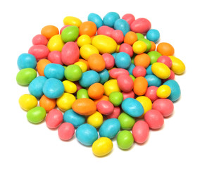 Fototapeta na wymiar Sweet candy colored jelly beans