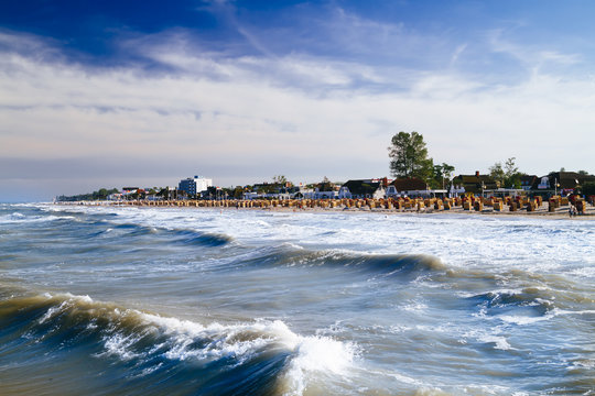 Germany, Baltic Sea, Dahme, view on the beach