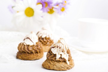 cake  and  flowers