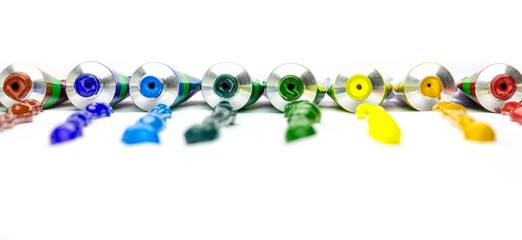 Acrylfarben - Banner