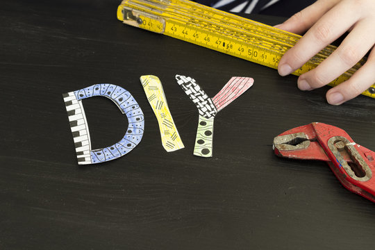 Letters DIY in Zendoodle style