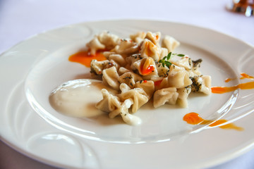 Turkish dumplings