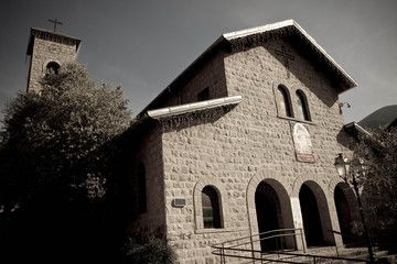 Fototapeta premium Église de Roquebilière
