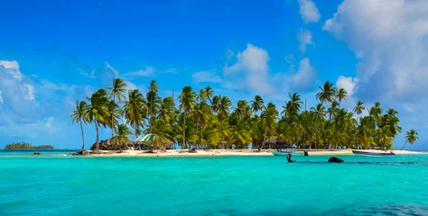 Foto auf gebürstetem Alu-Dibond Insel Paradies tropische Insel