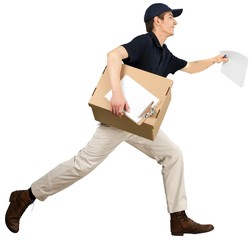 Delivering, Speed, Messenger.