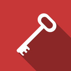key flat design modern icon