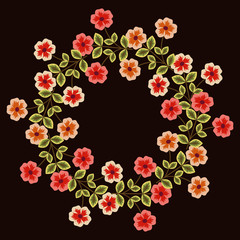 Floral wreath