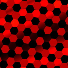 Black red abstract digital background. Technology texture.