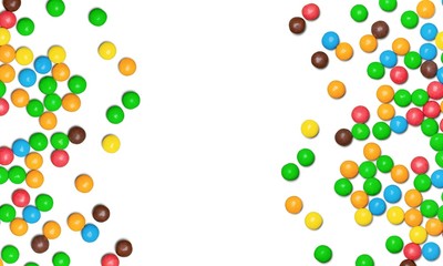 Bean, sugar, isolated.