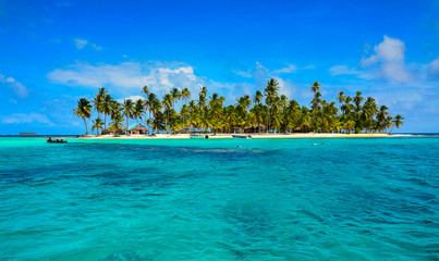 Île tropicale paradisiaque