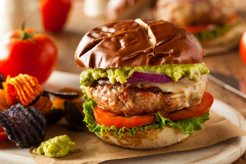 Homemade Healthy Turkey Burgers