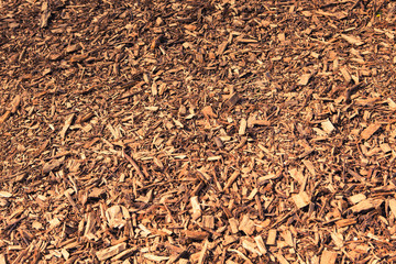 brown wood chips background