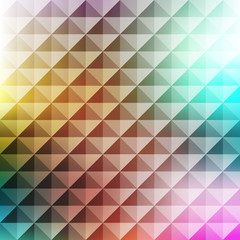 Fototapeta premium Abstract geometric background. Mosaic. Vector illustration. 