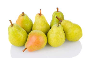Bartlett Pears on White © Steve Cukrov