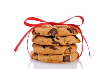 Fototapete Kekse Cookies Tied With Ribbon  © Steve Cukrov