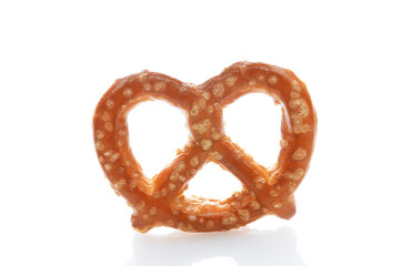 Closeup of Sourdough Pretzel © Steve Cukrov