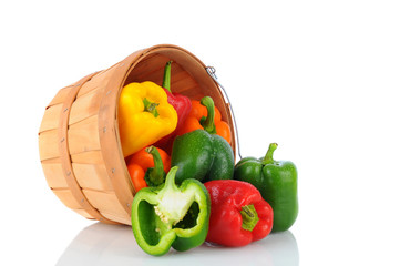 Basket of Bell Peppers