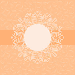 Greeting Card with Flowers