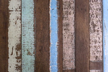 Old wooden painted background