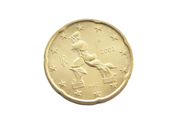 20 Euro Cent - zur&uuml;ck