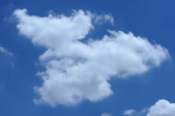 Fototapeta premium Cloud in blue sky