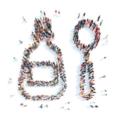 people in the shape of medicines.