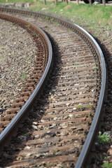 Naklejka premium vintage railroad