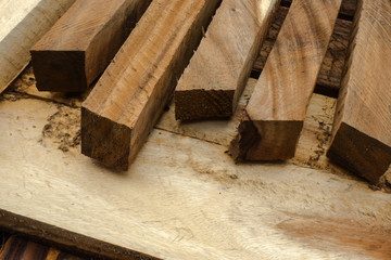 Wood for furniture making.