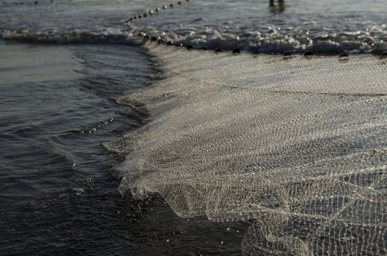 fishing net - Stock image